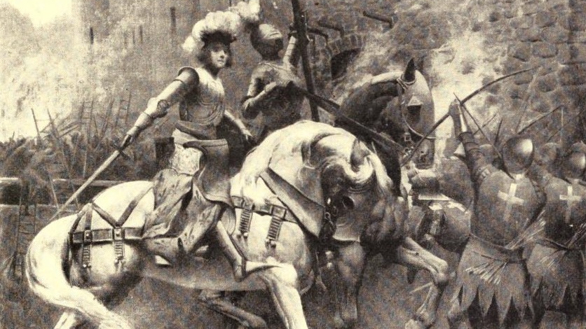 Mark Twain. Joan of Arc. Frand Du Mond (1896). The Capture of the Tourelles.