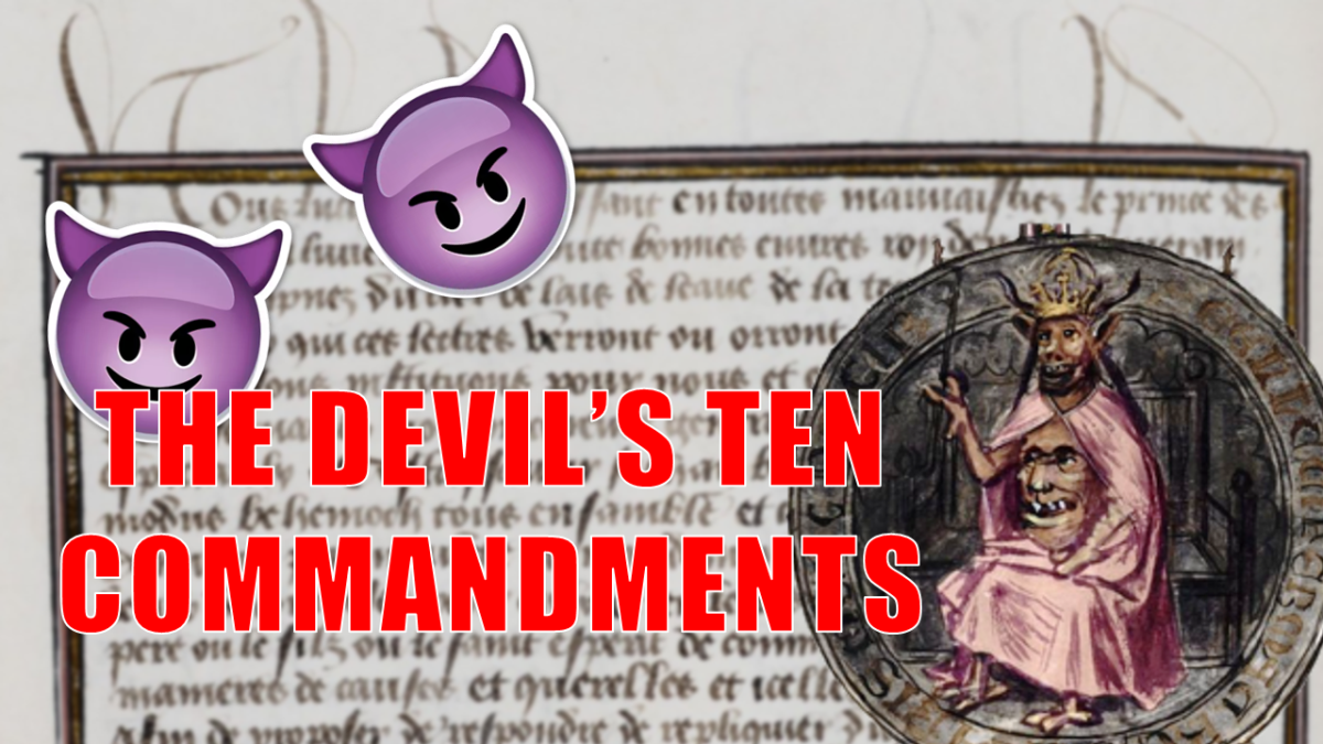 The Devil’s Ten Commandments