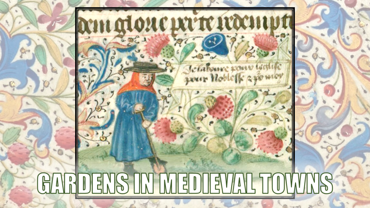 Did Medieval Towns Have Gardens and Yards?